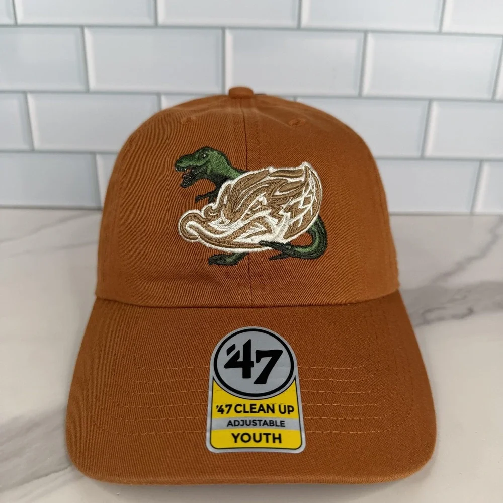 Akron‎ Rubber Ducks Hat Cap Strap Back Youth One Size Baseball 47 Clean Up NWOT
